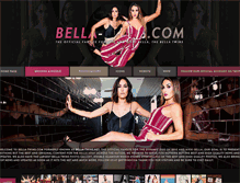 Tablet Screenshot of bella-twins.com